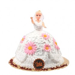 Barbie Doll Special Cake