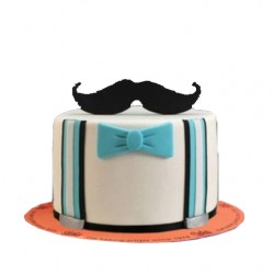 Mustache Special Cake