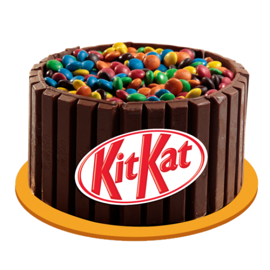 KitKat with M&M Cake