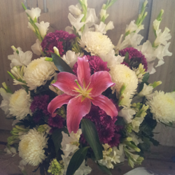Imported Lily Romance flower arrangement