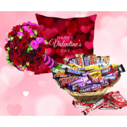 Love together with Chocolate gift